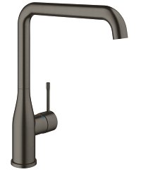 Plautuvės maišytuvas GROHE Essence L formos, matinės grafito spalvos (Brushed Hard Graphite)