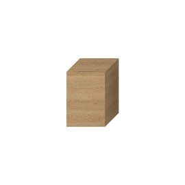 Žema spintelė Jika CUBITO 320x472 mm, pakabinama, 1 durelės (lankstai dešinėje), spalva - ąžuolas