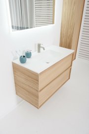 Praustuvas BALTECO Xonyx 120cm su dubeniu 64x32 ir dugno vožtuvu