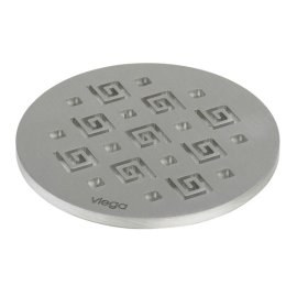 Trapo grotelės Viega Advantix Visign RS11, 110 mm, nerūdijantis plienas