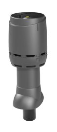 Ventiliacijos kaminėlis/kanalizacijos alsuoklis FLOW VILPE 110P-IS-350 antracito spalvos
