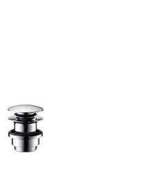Uždarymo ventilis praustuvui HANSGROHE  „push-open“