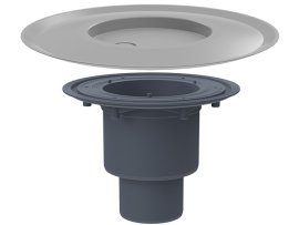 Trapo 310 korpusas DN50/75/110 vertikalus