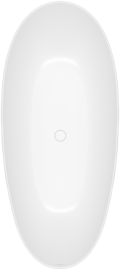 Vonia Antao 1700x750 laisvai pastatoma Stone White