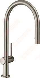 Maišytuvas plautuvei Hansgrohe Talis M54 2jet, Sbox, nerūdijančio plieno