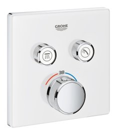 Dekoratyvinė dalis termostatiniam maišytuvui GROHE Grohtherm 2 taškai, kvadratinė