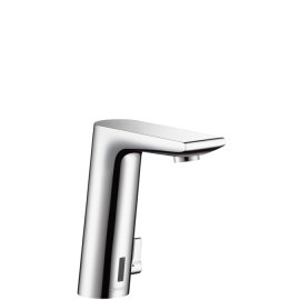 Bekontaktis praustuvo maišytuvas HANSGROHE Metris S 150, su temperatūros reguliavimu, maitinimas baterijomis