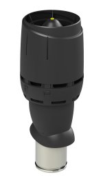 Ventiliacijos kaminėlis Vilpe FLOW 160P-IS-500 juodas