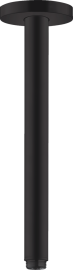 Vamzdis dušo galvai iš lubų S 300mm, juodas matinis