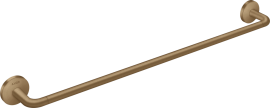 Rankšluosčių laikiklis AXOR Universal Circular, 600 mm, šlifuotos bronzos spalva (Brushed Bronze)