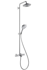 Termostatinė vonios/dušo sistema HANSGROHE Raindance S 240, 1 srovės, spalva - chromo (chrome)