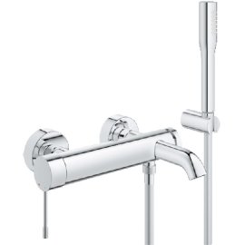 Vonios/dušo maišytuvas Grohe Essence New su dušo komplektu