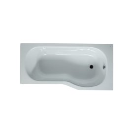 Vonia Jika TIGO 1600x800x430 mm, be kojelių, asimetrinė, akrilinė, dešininė