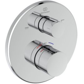 Dekoratyvinė dalis vonios/dušo maišytuvui Ideal Standard Ceratherm T100, termostatinė, spalva - chromas