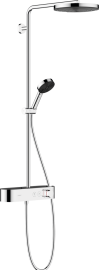 Termostatinė dušo sistema HANSGROHE Pulsify S 260, 1 srovės, spalva - chromo (chrome)