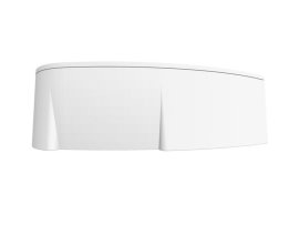 Vonios panelė Ravak Asymmetric 150 cm (D)