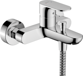 Vonios/dušo maišytuvas HANSGROHE Rebris S, spalva - chromo (chrome)