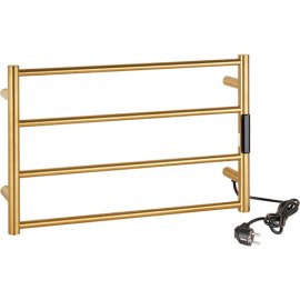 Elektrinis rankšluosčių džiovintuvas BEMETA Laderra mini, 560x370 mm, 63 W, Gold matt
