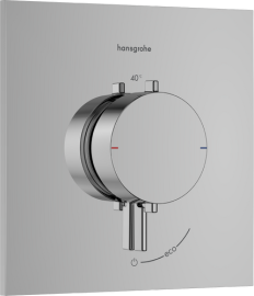Dekoratyvinė dalis potinkiniam termostatiniam maišytuvui HANSGROHE Ecostat Comfort E, 1 funkcijos, spalva - chromas