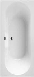 Vonia VILLEROY&BOCH Oberon 2.0 1800 x 800 quaryl su sifonu, stone white