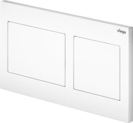 WC mygtukas Viega Prevista Visign for Style 21, baltas plastikas