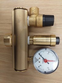 Apsaugos grupė horizontali VAC02 1" 3bar