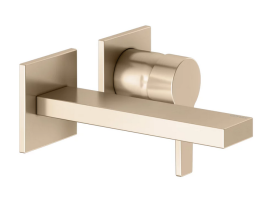 Praustuvo maišytuvas iš sienos Edition11, 2 dalių, snapas 165mm, spalva -  šlifuota bronza (brushed bronze)