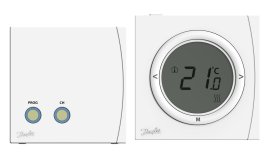 Danfoss RET2001RF G+ RX1-S programuojamas belaidis termostatas su rele