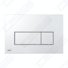 WC nuleidimo mygtukas Alcadrain M571, blizgus chromuotas plastikas
