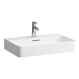Praustuvas Laufen VAL 650x420x115 mm, šlifuota apačia, be angos maišytuvui