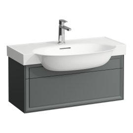 Spintelė praustuvui Laufen THE NEW CLASSIC 775x315x345 mm, 1 stalčius, tinka praustuvui 813855, spalva - traffic grey