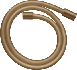 Dušo žarna AXOR ShowerSolutions, 1,6 m, metalo efektas, cilindrinės jungtys, šlifuotos bronzos spalvos (Brushed Bronze)
