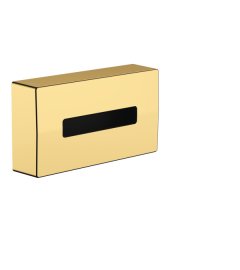 Dėžutė servetėlėms Hansgrohe AddStoris, pakabinama, poliruoto aukso spalva (Polished Gold Optic)