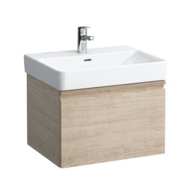 Spintelė praustuvui Laufen PRO S 570x450x390 mm, 2 stalčiai (išorinis ir vidinis), tinka praustuvui 810963, spalva - šviesus ąžuolas