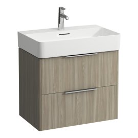 Spintelė praustuvui Laufen BASE 635x390x530 mm, su dviem stalčiais, praustuvui 810284, spalva- šviesi guoba