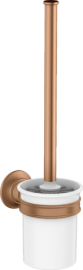 WC šepetys AXOR Montreux, šlifuotos bronzos spalva (Brushed Bronze)