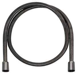 Dušo žarna 1250mm brushed black chrome