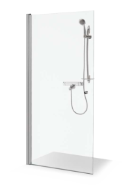 Dušo sienelė Brasta Glass LAURA 866-875x2000 skaidrus stiklas