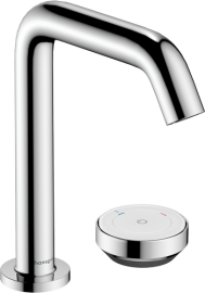 Praustuvo maišytuvas HANSGROHE Tecturis S 150 dviejų dalių, CoolStart EcoSmart+, su dugno vožtuvu, spalva - chromo (chrome)