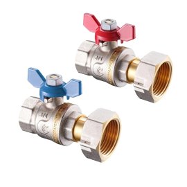 Ventilis rutulinis su veržle v/v 1/2“ CALIDO