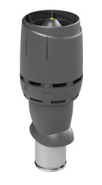 Ventiliacijos kaminėlis Vilpe FLOW 160P-IS-500 Antracitas