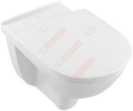 Pakabinamas unitazas VILLEROY&BOCH O.NovoVita „Direct Flush” sistema
