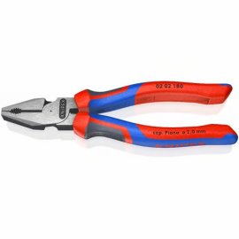 Padidintos svertinės jėgos kombinuotos replės 180mm / 02 02 180