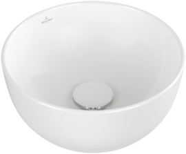 Praustuvas VILLEROY&BOCH Artis 325mm be perpylimo angos, Ceramic Plus danga