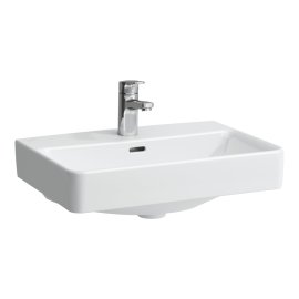 Praustuvas Laufen PRO S Compact 550x380x175 mm, be perlajos, su 1 anga maišytuvui
