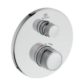 Dalis dekoratyvinė dušo maišytuvo Ideal Standard Navigo, termostatinė, spalva -chromas, apvali