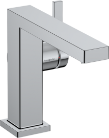 Praustuvo maišytuvas HANSGROHE Tecturis E 110 Fine CoolStart EcoSmart+, su "push-open" dugno vožtuvu, spalva - chromo (chrome)