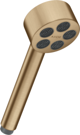 Rankinė dušo galva AXOR One 75 1jet EcoSmart, šlifuotos bronzos spalvos (Brushed Bronze)