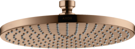 Dušo galva AXOR Starck 240 1 jet, šlifuoto raudono aukso spalvos (Brushed Red Gold)