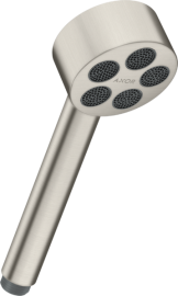 Rankinė dušo galva AXOR One 75 1jet EcoSmart, nerūdijančio plieno spalvos (Stainless Steel Optic)